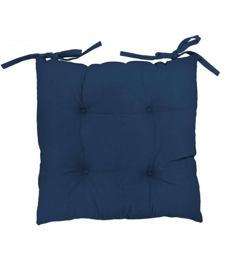 Cuscino coprisedia Blu 40x40