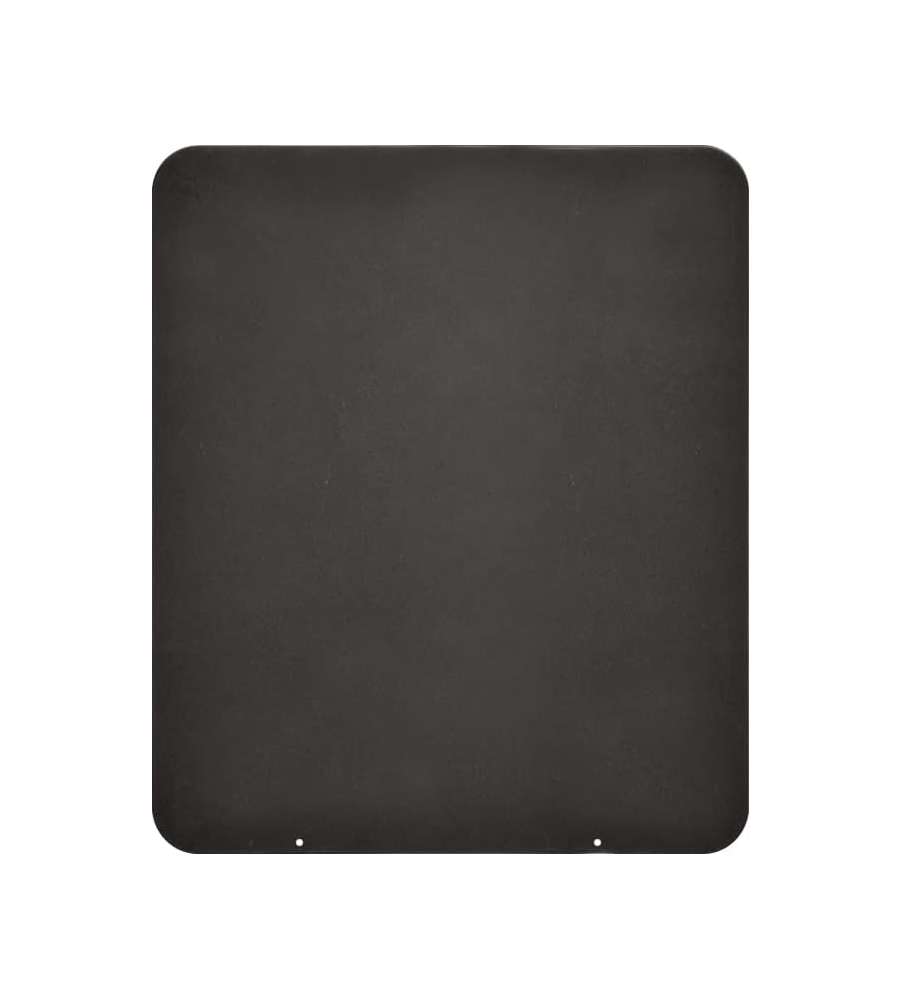 Divina Fire Pedana Salvapavimento per Stufe - Acciaio - 70x60 cm