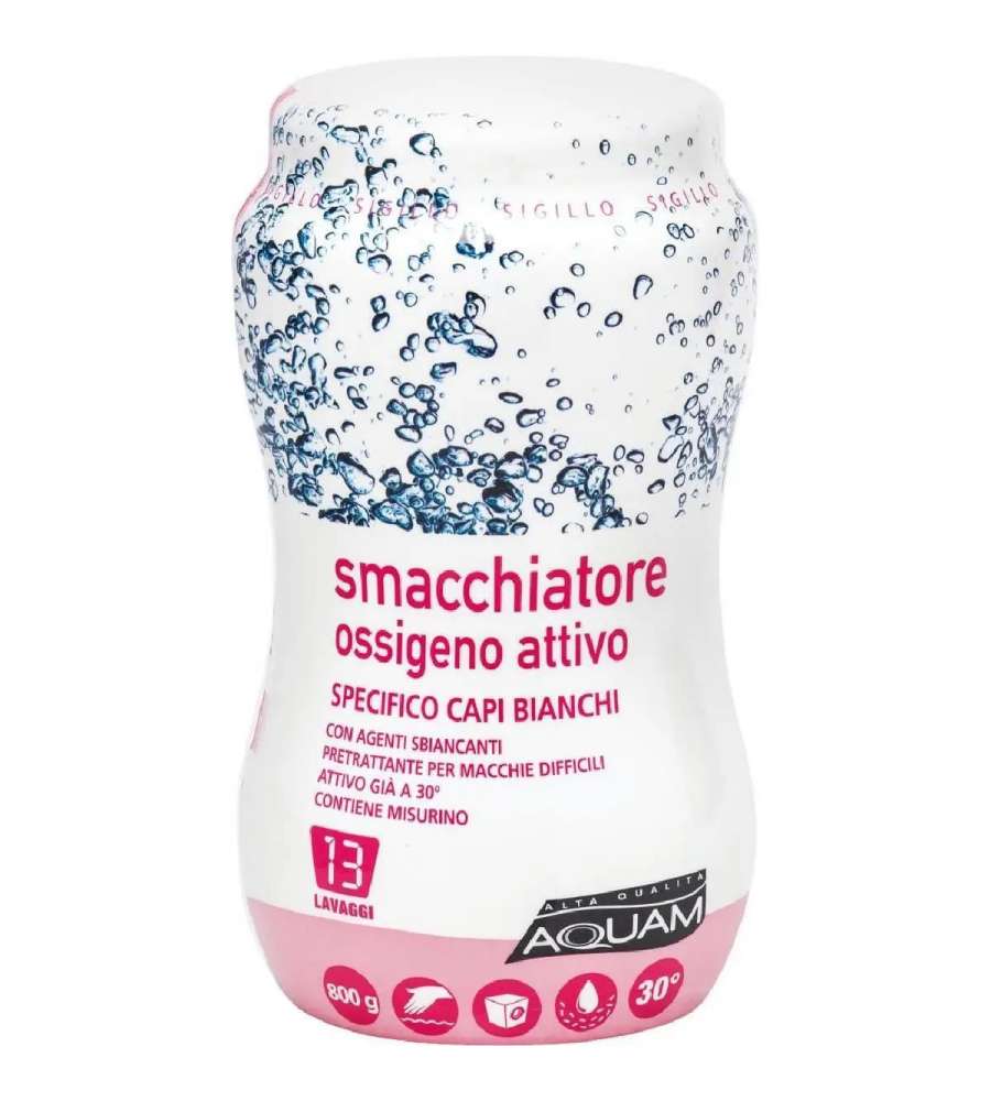 Aquam Additivo smacchiatore Oxy Vianco 800g