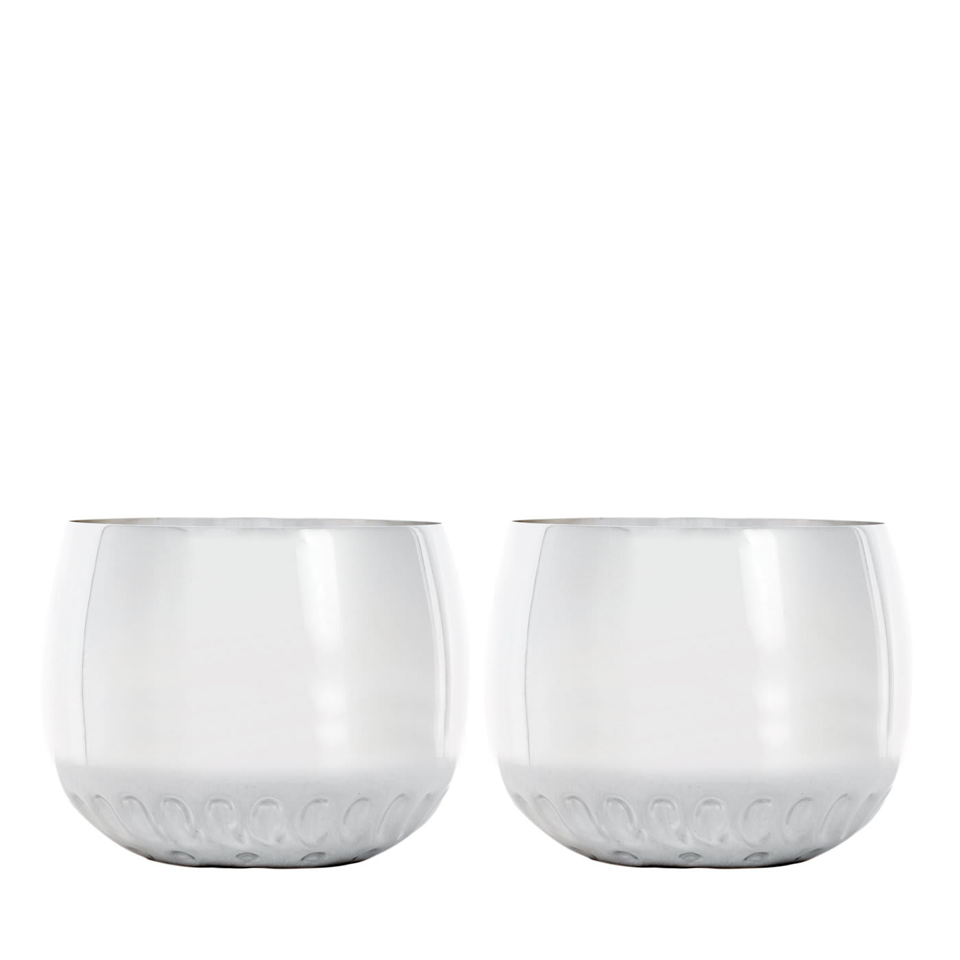 2 Bicchieri Assaggiabevino in argento