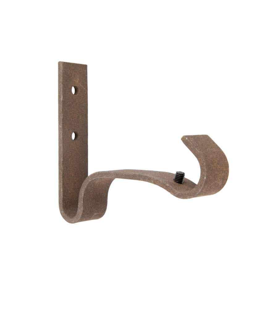 Cintacor Supporto per Tende - Ferro Deco Oxido - 8,6 cm