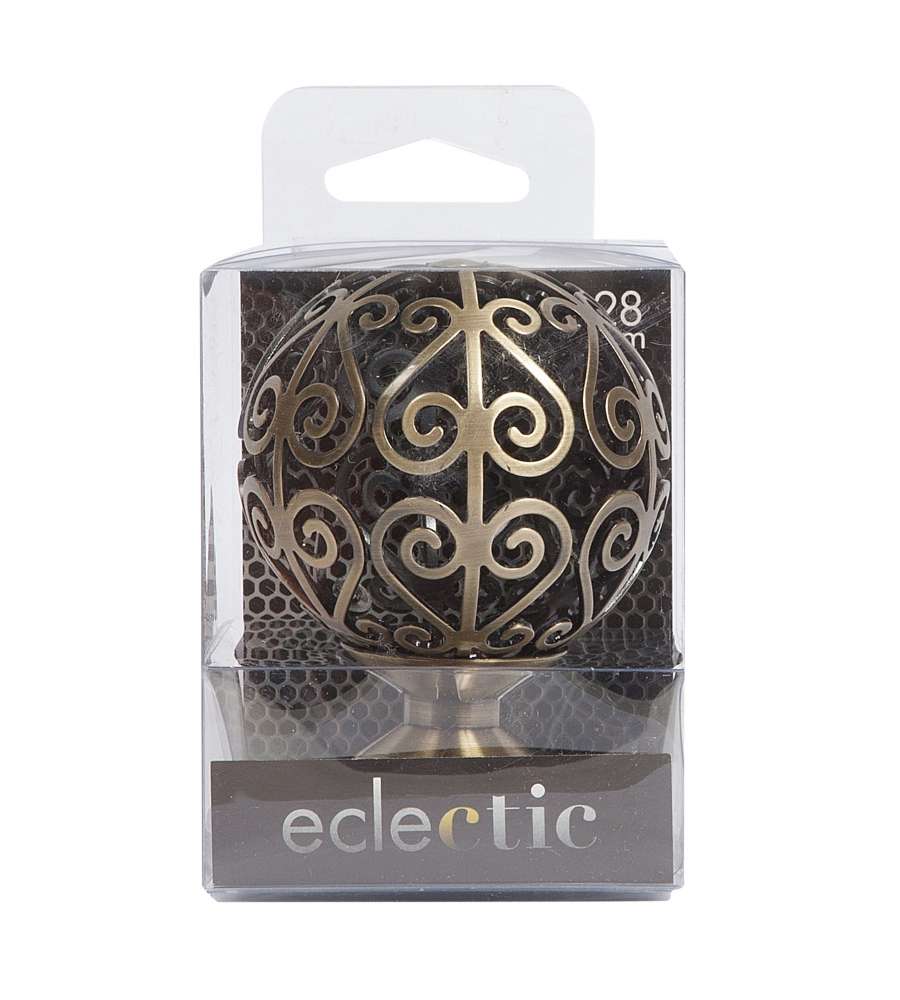 ECLECTIC - Finale Modello Sfera spirali Bronzo