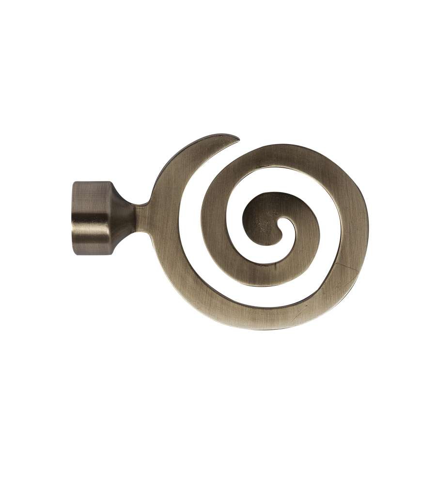 ECLECTIC - Finale Modello Spirale Bronzo