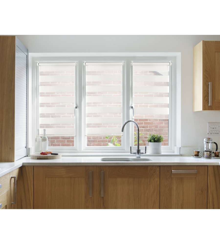 Tenda Notte e Giorno ClipFix Bianco 75x180