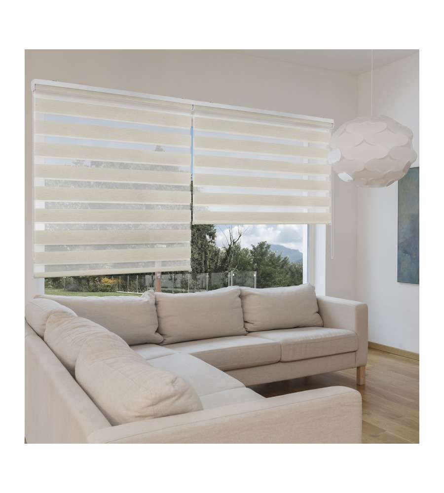 DUOLUX - Tenda Notte e giorno Lino 60X180