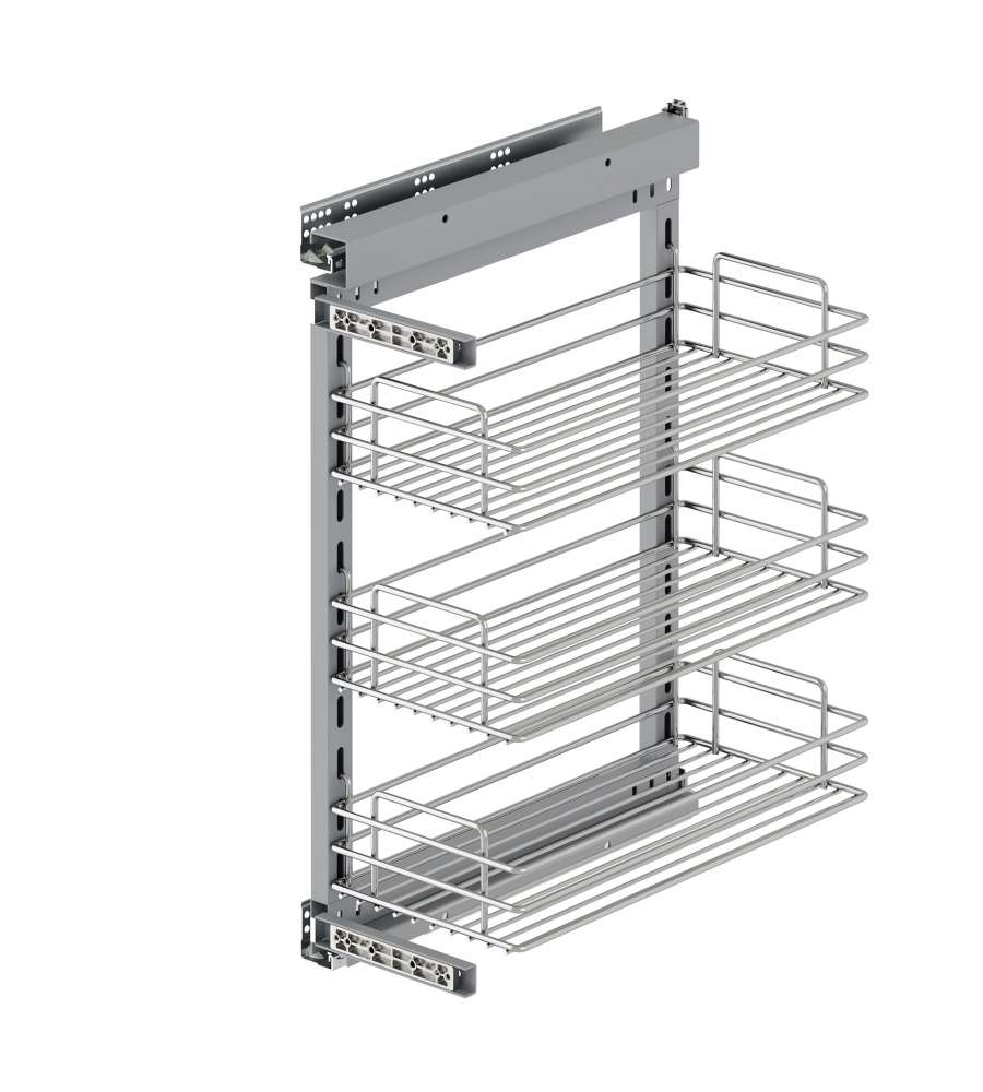 Emuca Carrello Estraibile Suprastar 300Mm