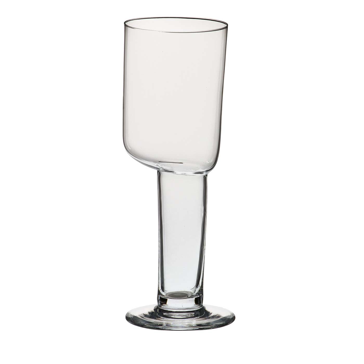 Bicchiere d'acqua asimmetrico