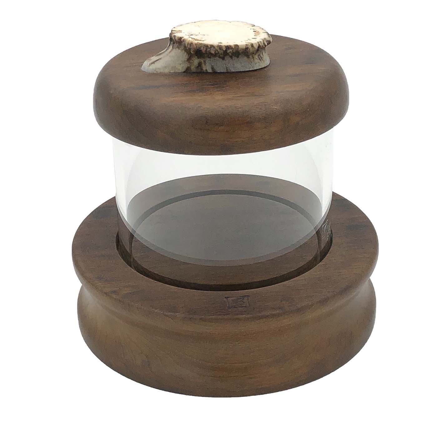 Porta tartufi in legno di Imbuia #2