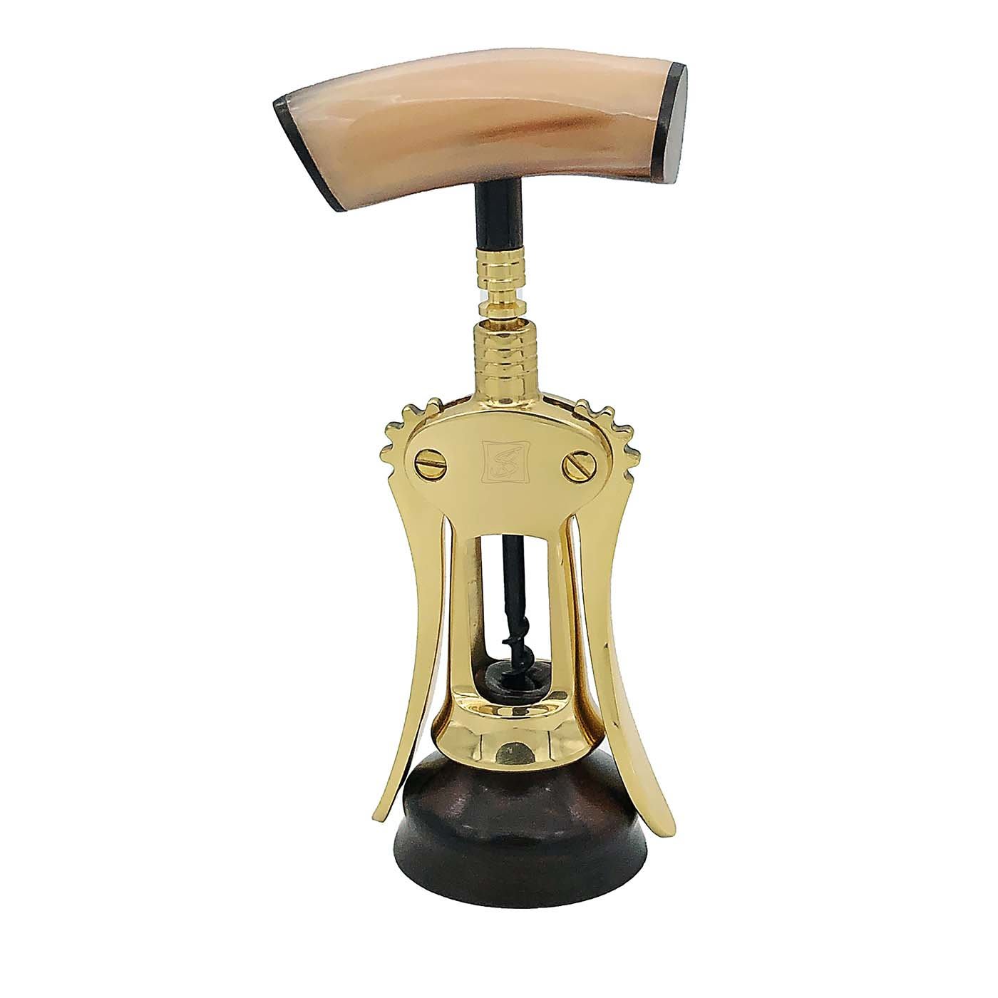 Cavatappi alato in ottone #1