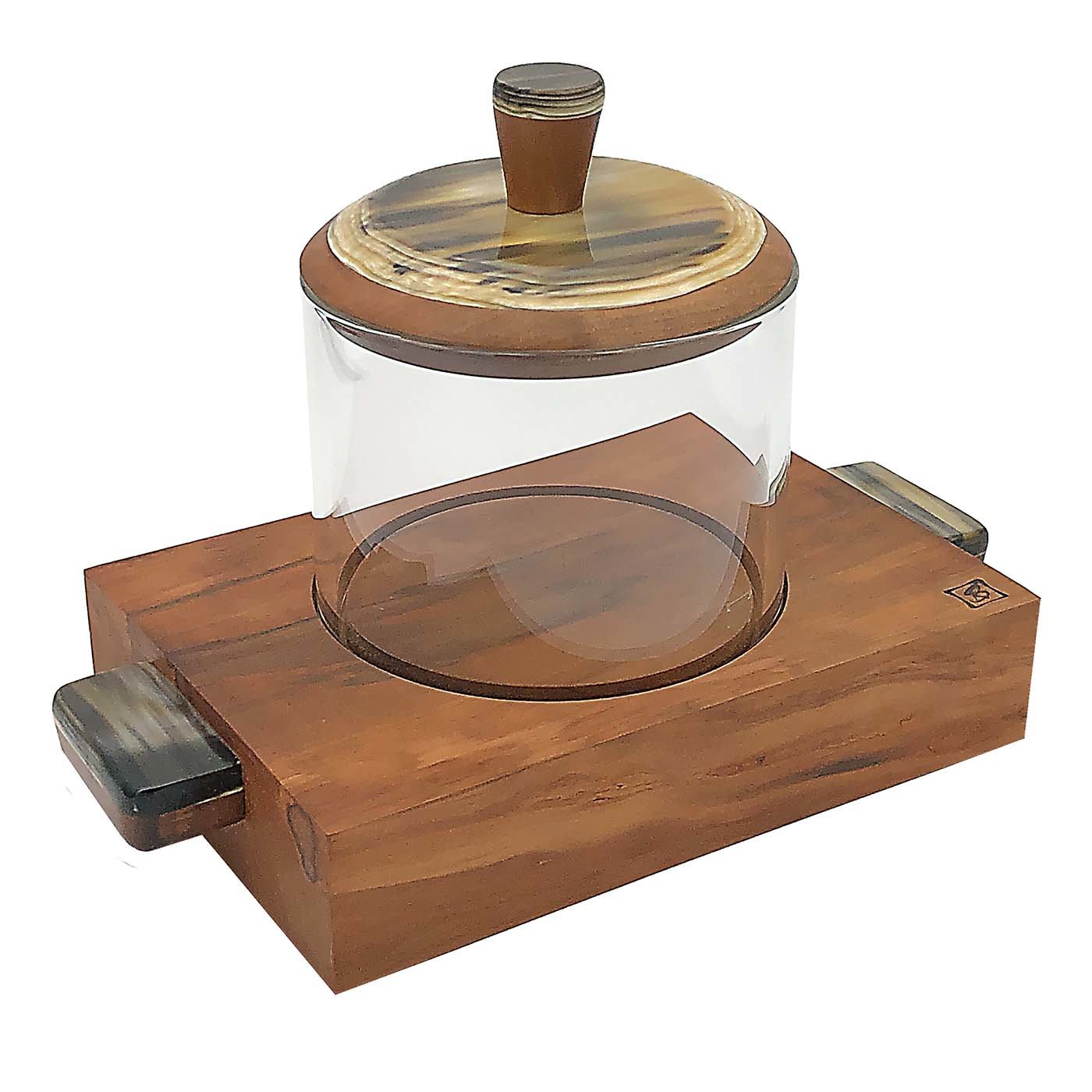 Porta tartufi in legno di pero