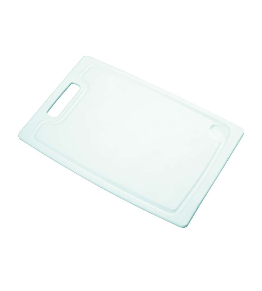 Tescoma Tagliere Rettangolare Presto 30x20 cm Bianco in Plastica Resistente