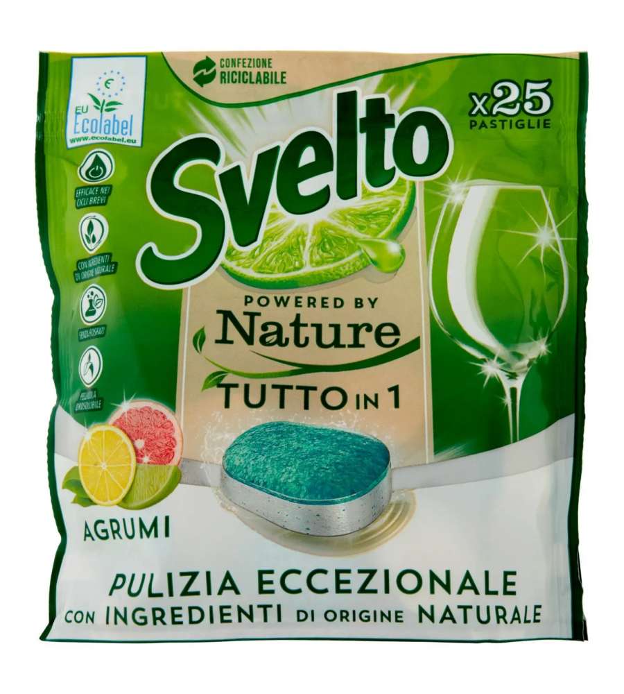 Svelto Tabs Tutto in 1 Agrumi 25pz