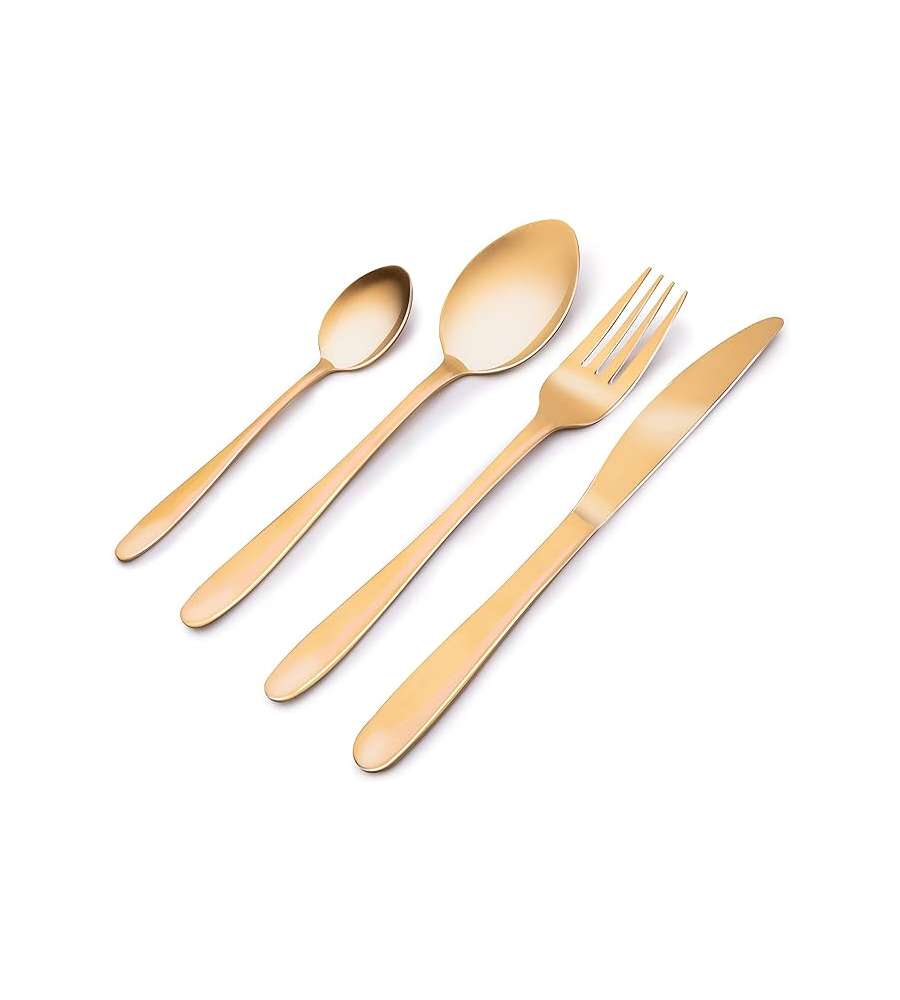 Set 16 pz Posate oro