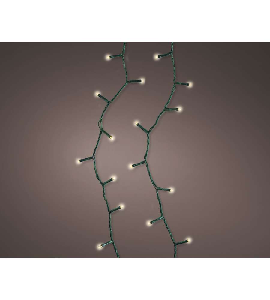 Luci Albero 100 led caldo 495cm