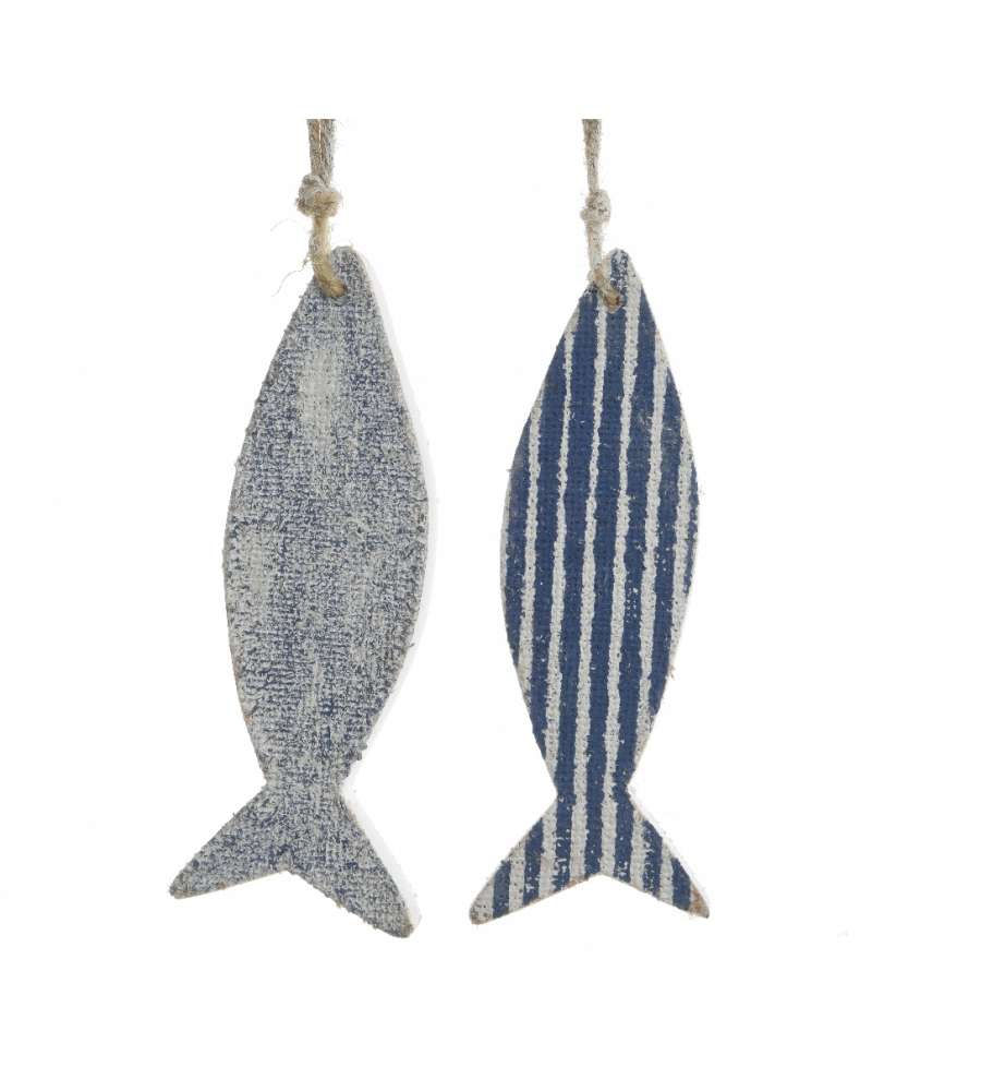 Pesce decorativo MDF e corda