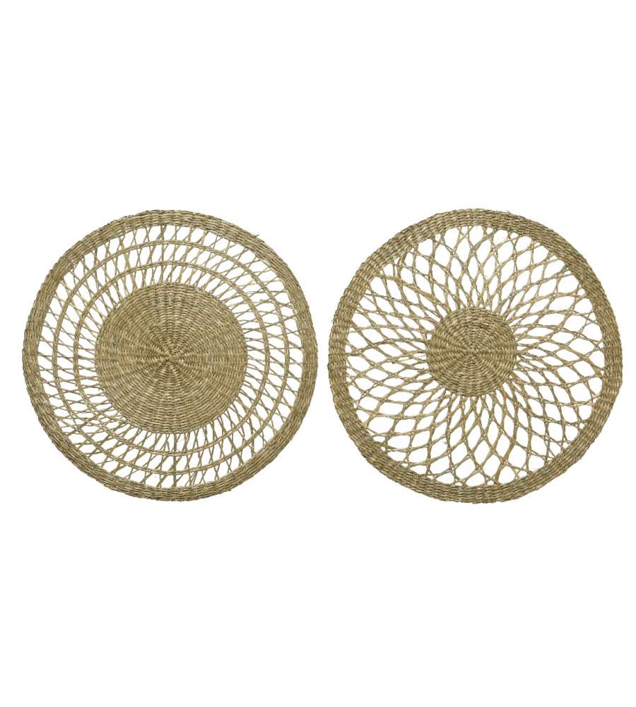 Kaemingk Tovaglietta Intrecciata - Naturale - Diametro 38 cm