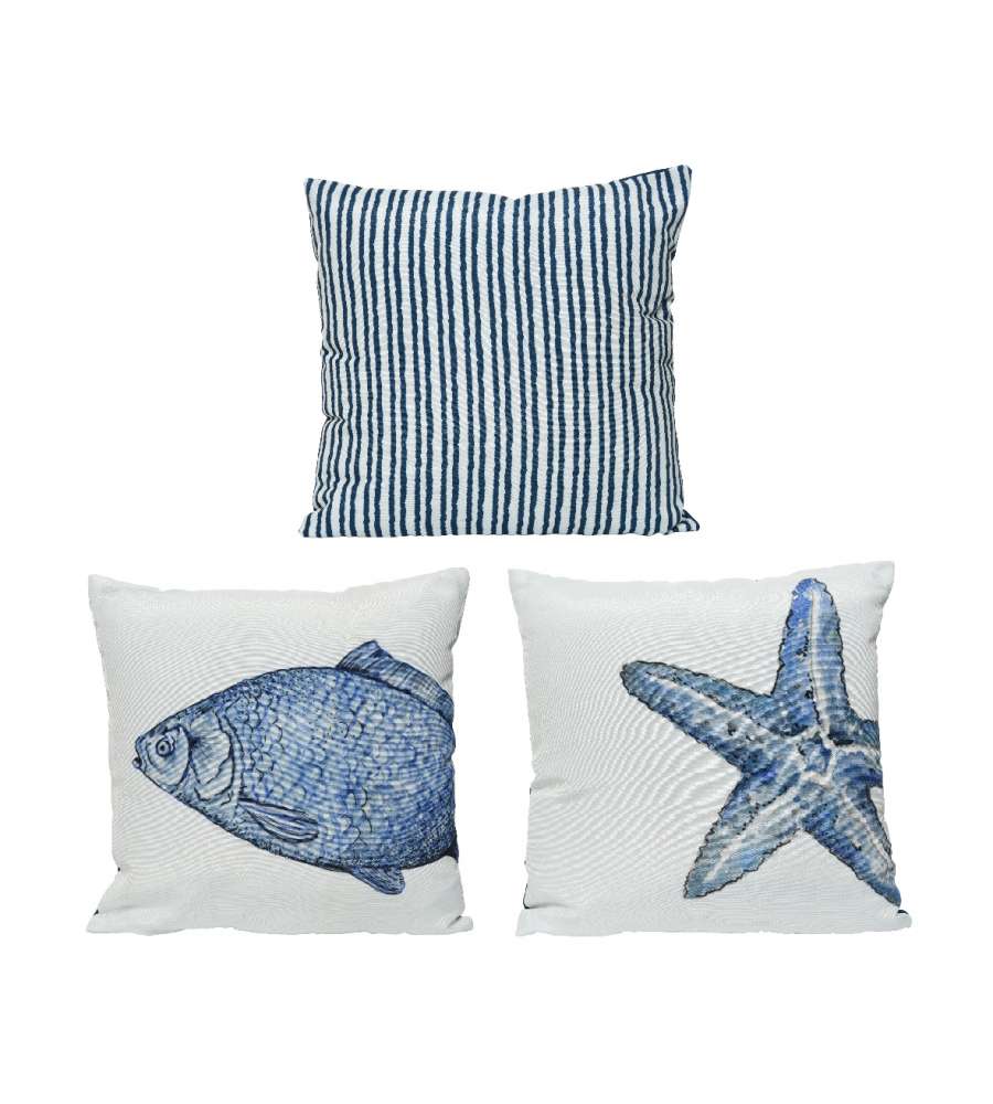 Kaemingk Cuscino Marino - Blu - 40x40 cm