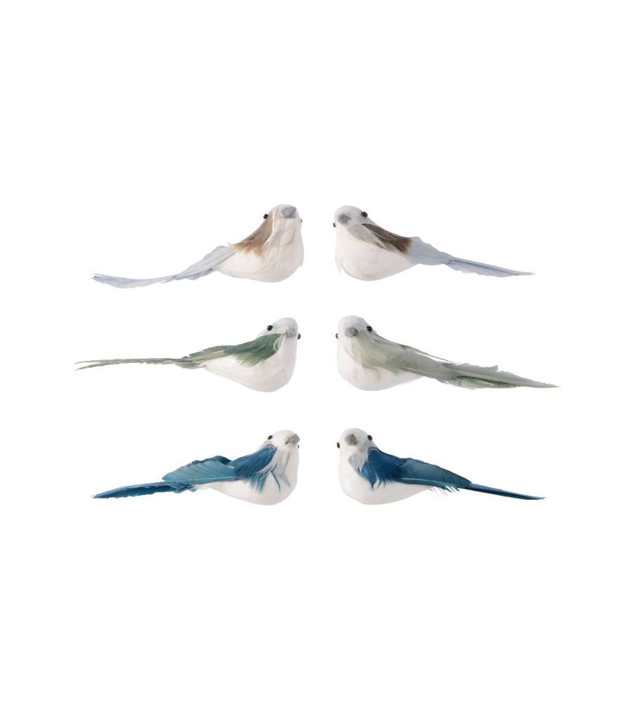 Set 2 Decori uccellino