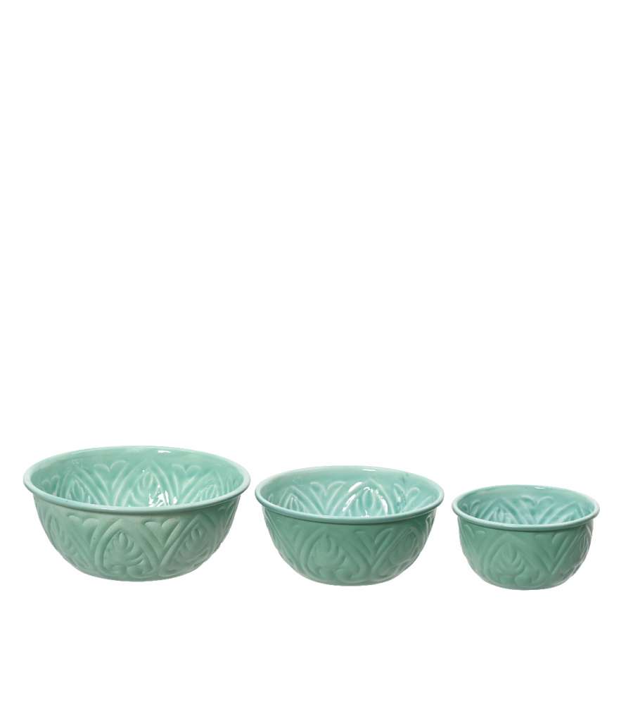 Set ciotole verde pastello