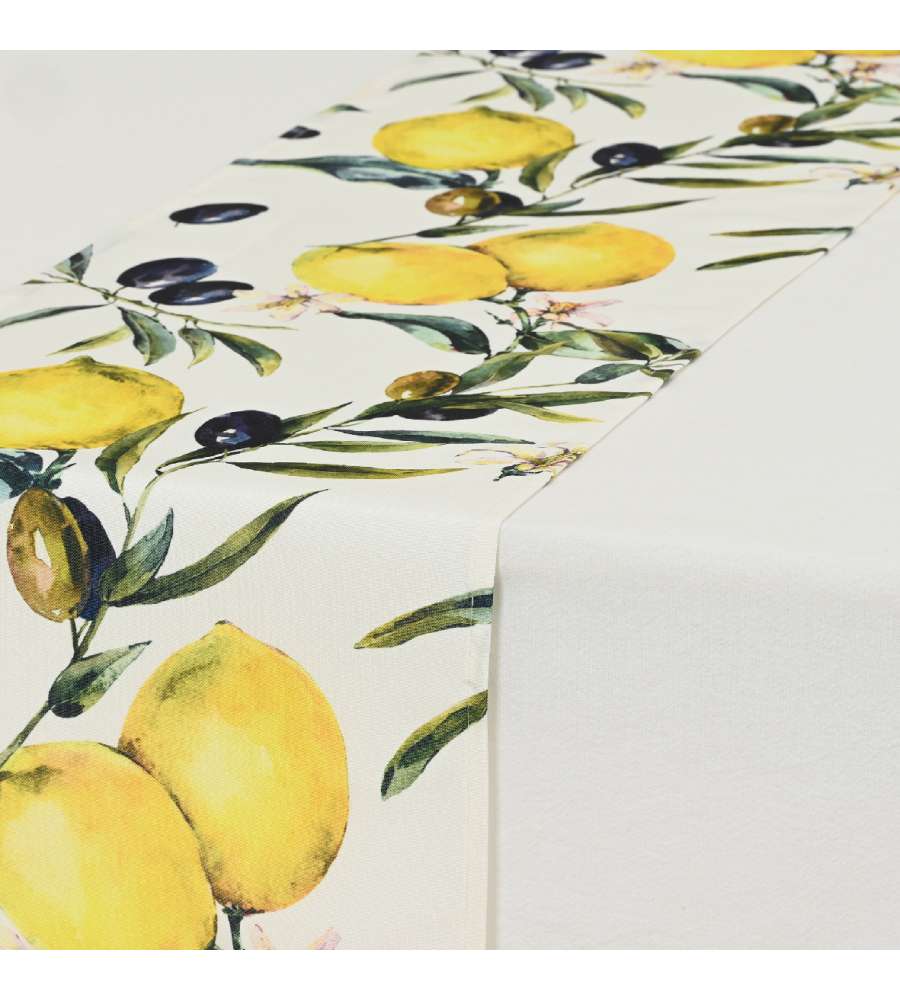 Runner da tavolo Deco Limoni