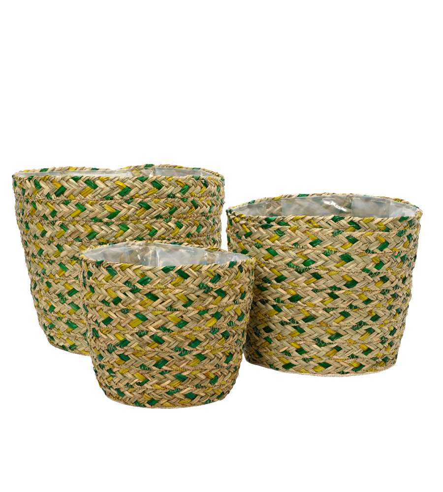 Cesta multicolore grande