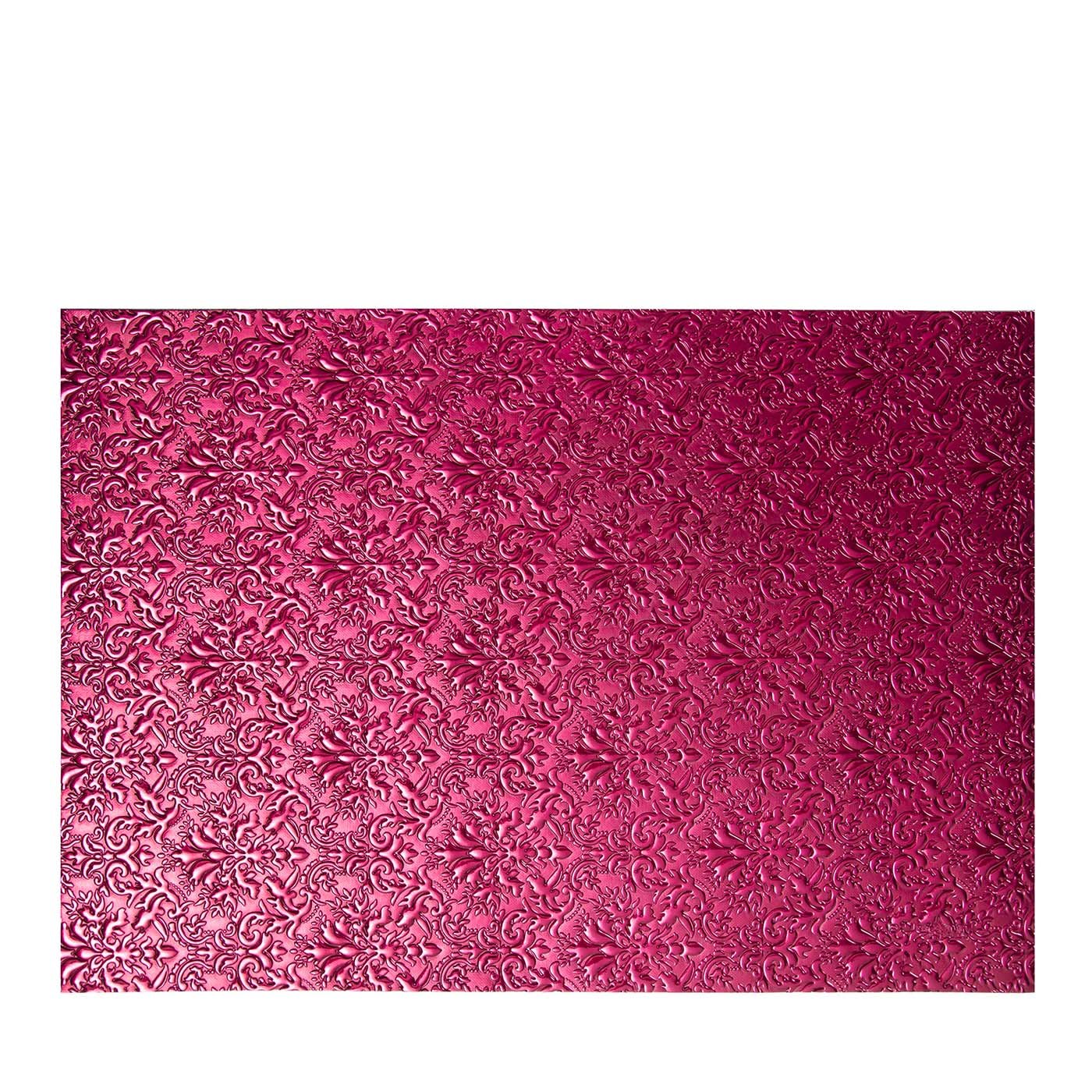 Tovaglietta Devore' Borgogna