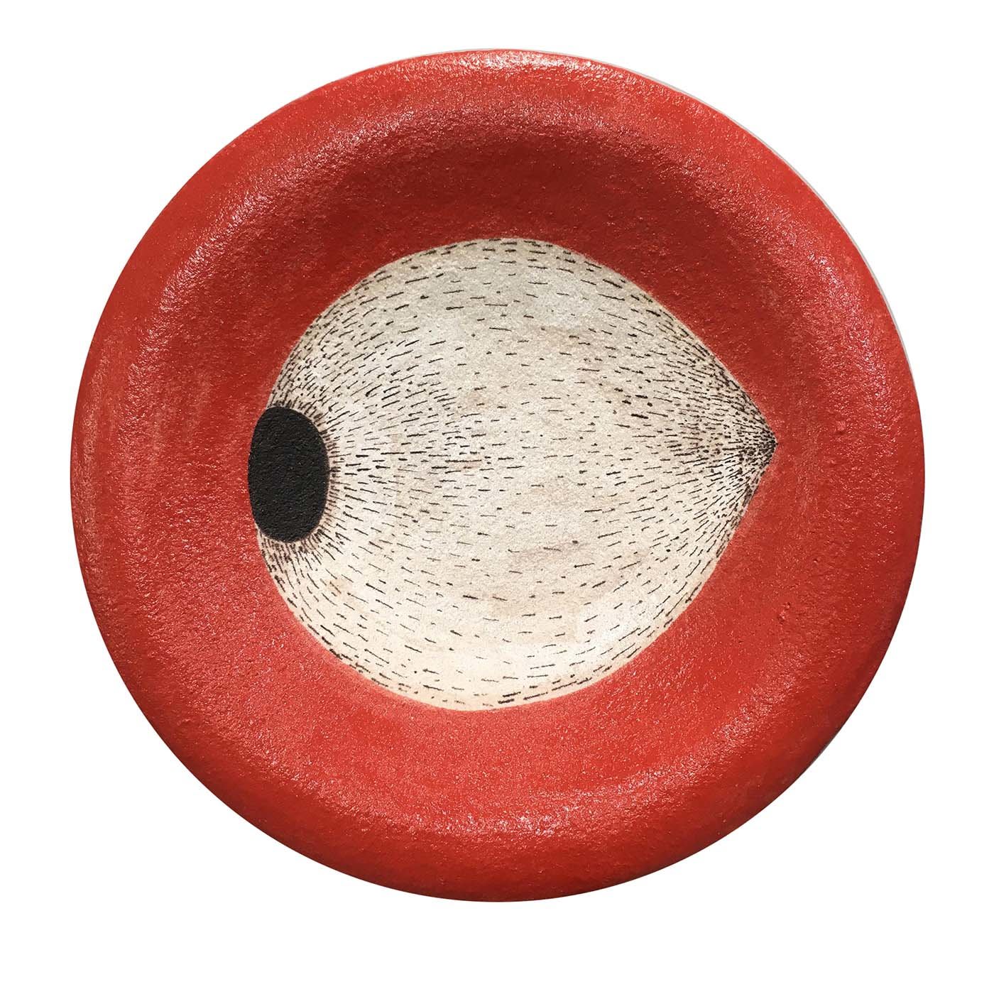 Piastra a muro rossa