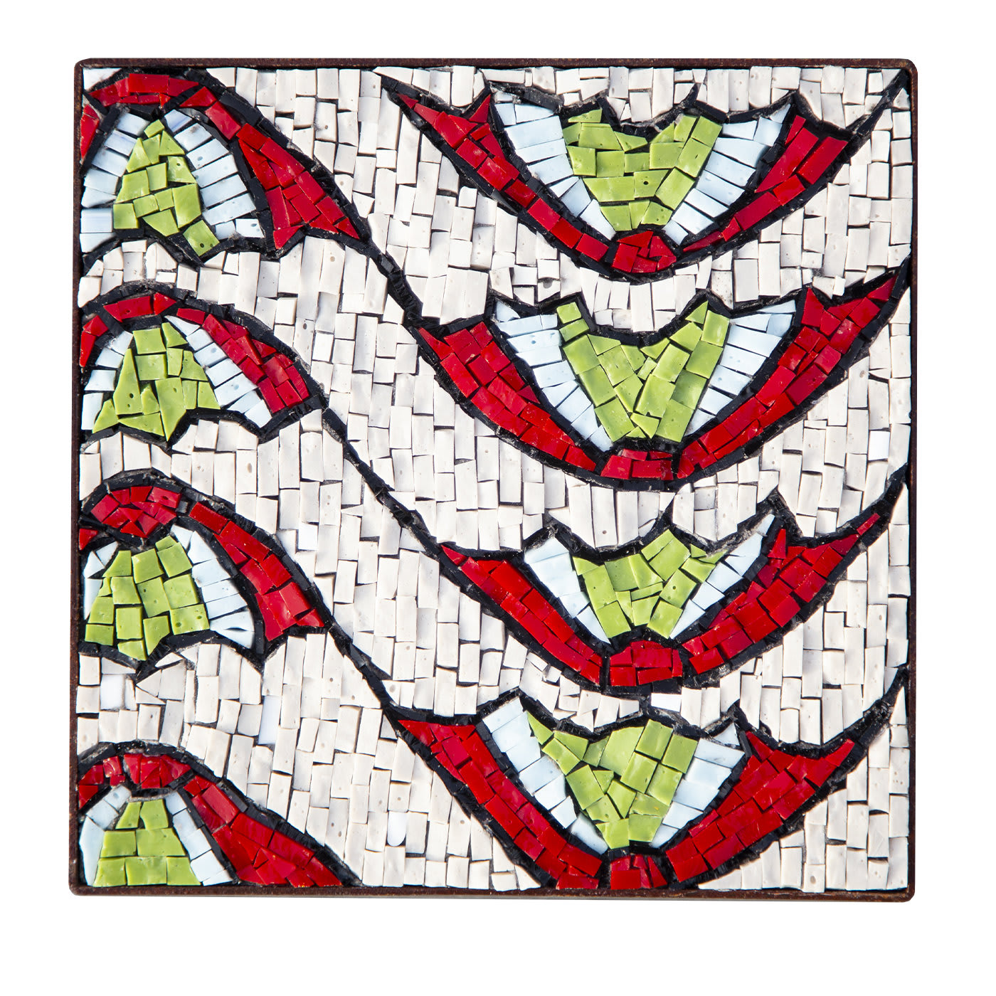 Motivo ravennate dal pavimento della Basilica di San Vitale del VI secolo d.C.