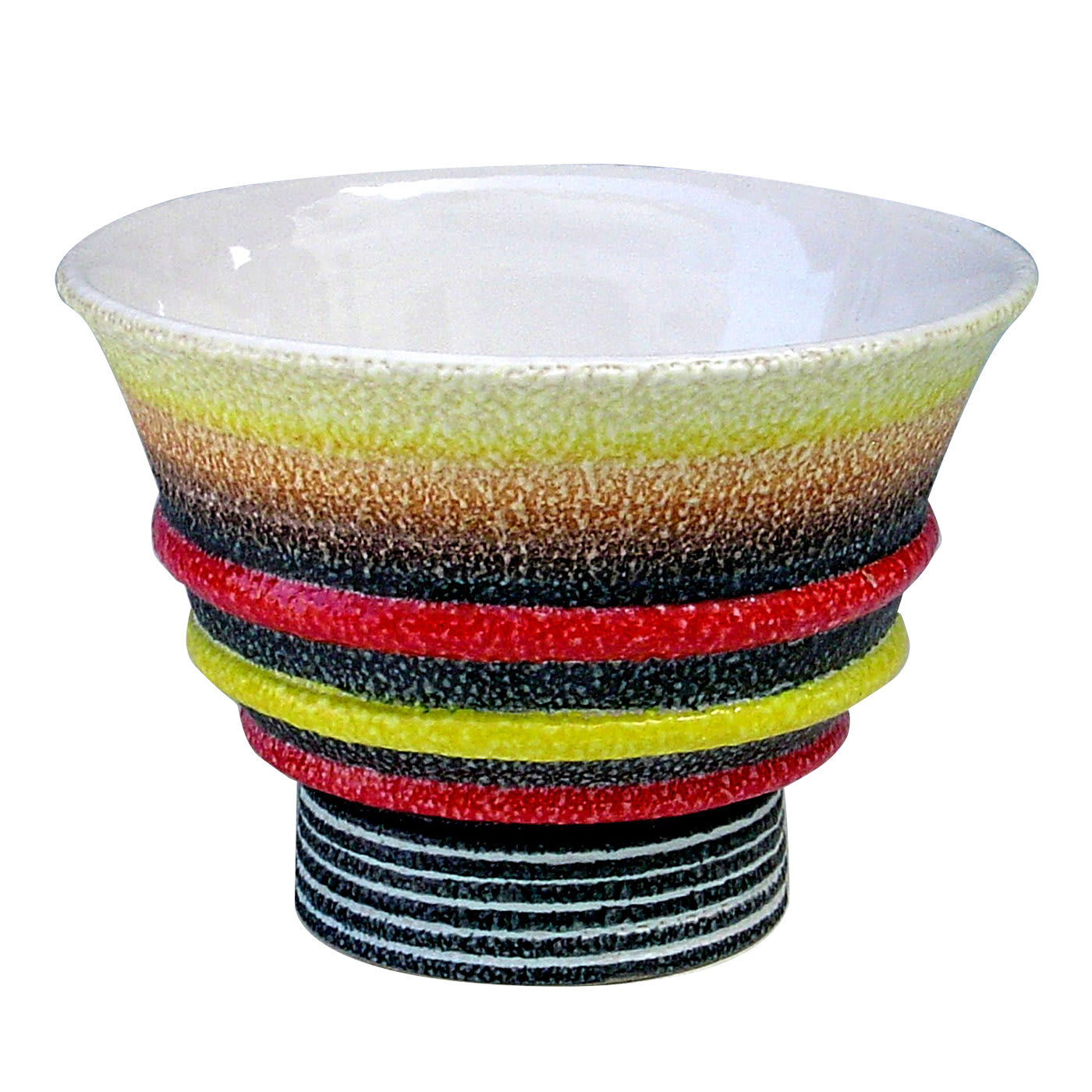 Centrotavola in ceramica Anelli