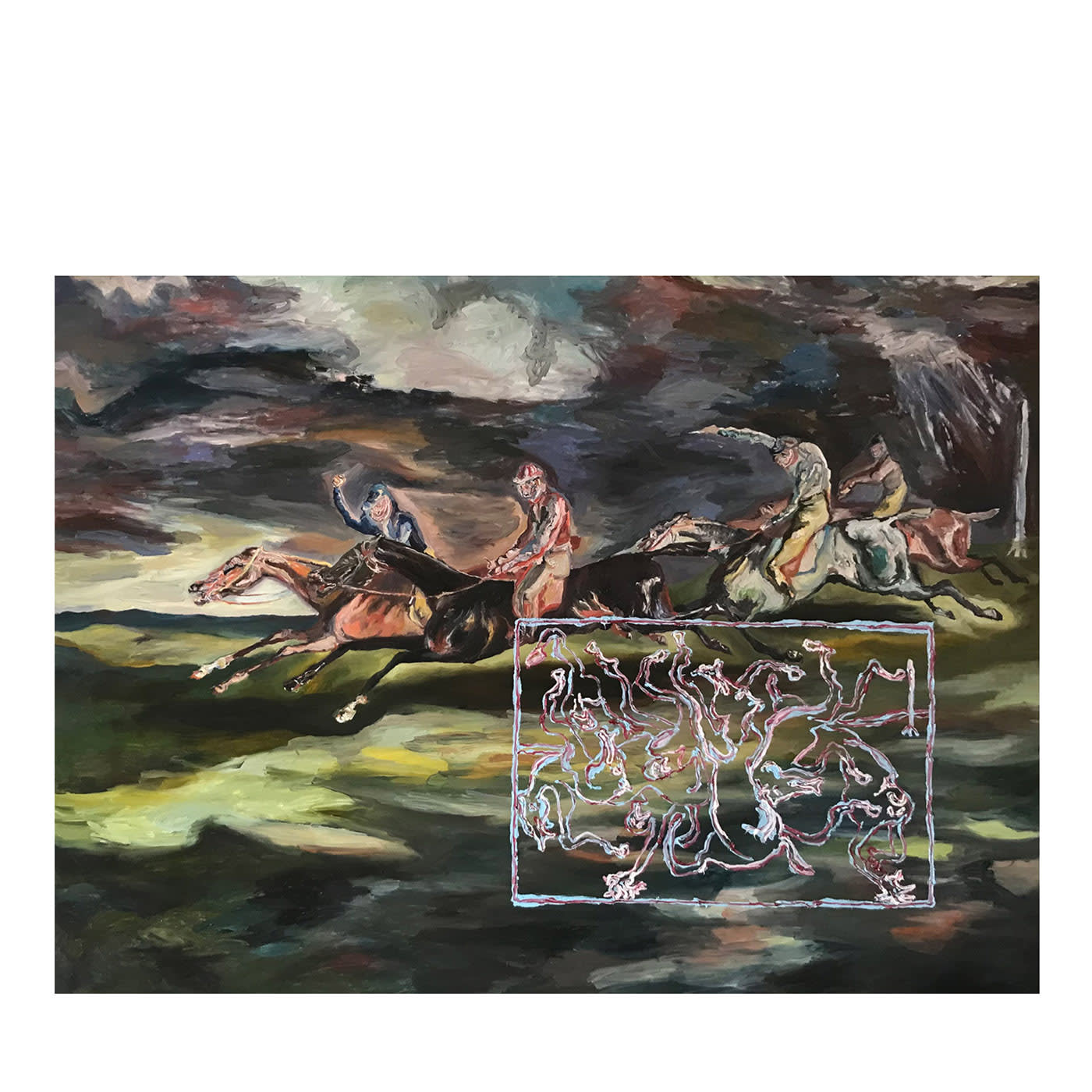 Termoclino Géricault Pittura ad olio