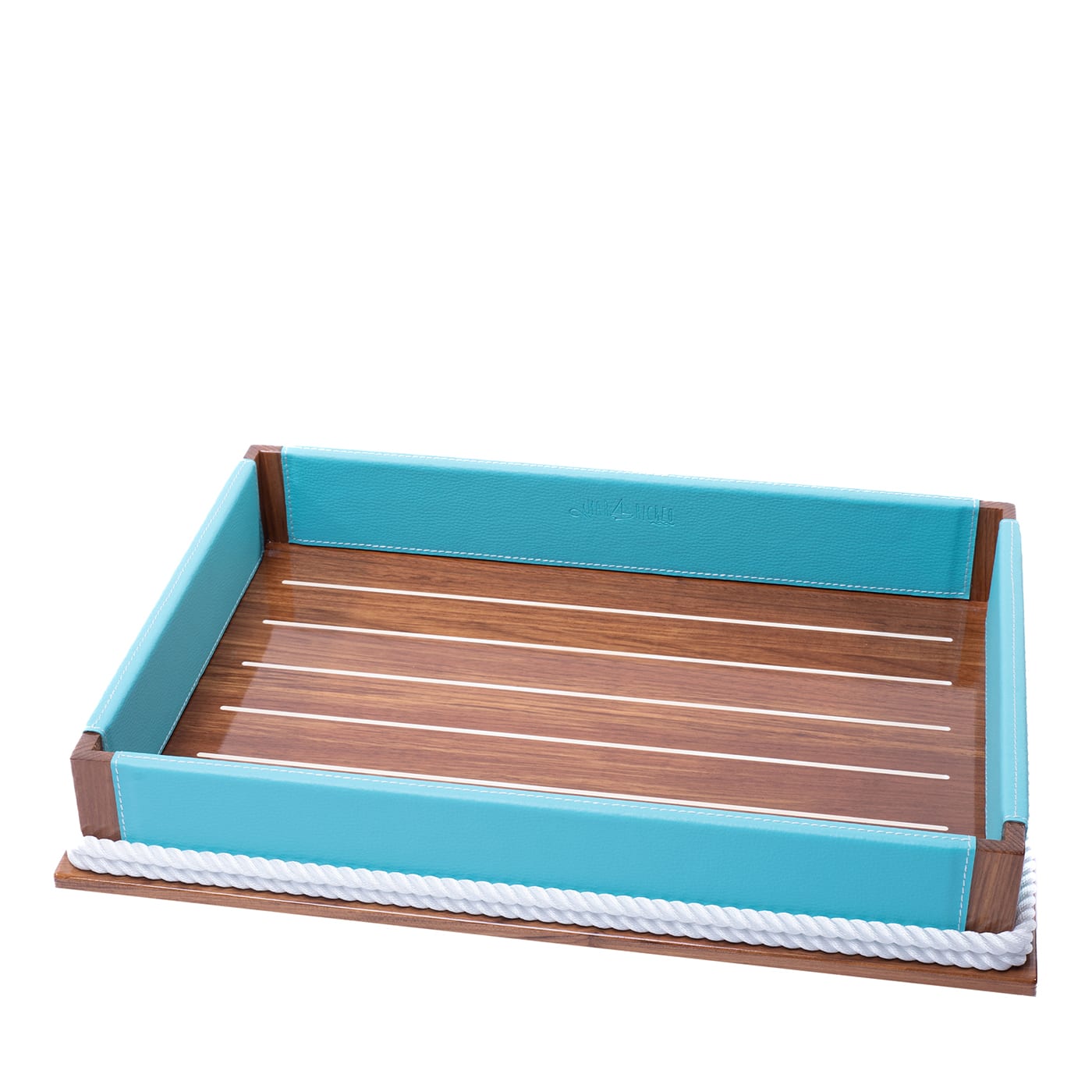 Vassoio XL rettangolare azzurro #1