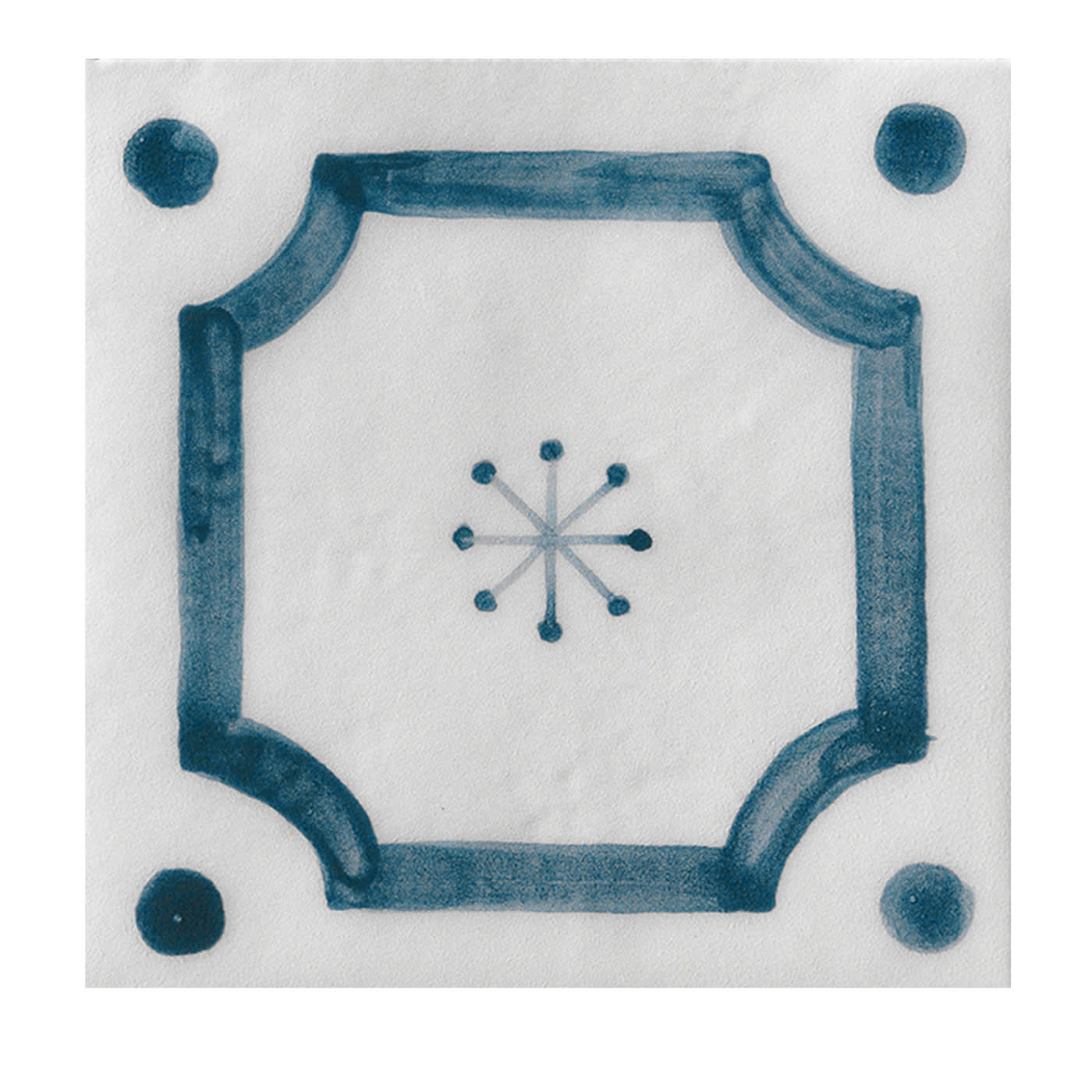 Ot Budoni Oceano Set di 24 piastrelle quadrate