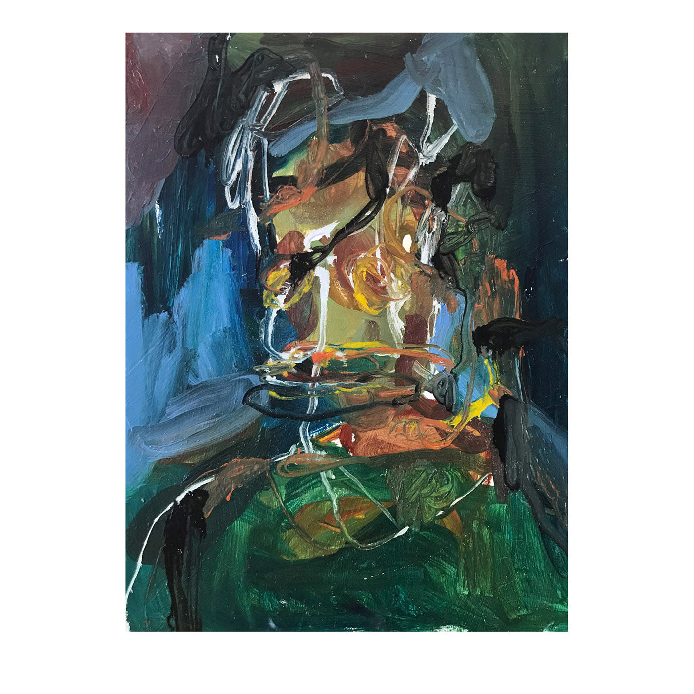 Autoritratto Pittura a smalto