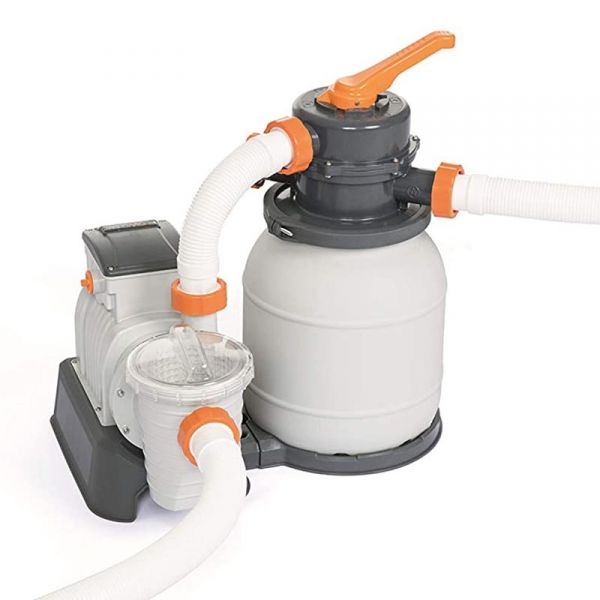 Bestway 58497 pompa di filtraggio a sabbia flowclear per piscine 5.678 l/h