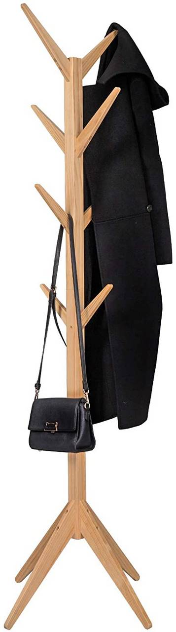 WOLTUAppendiabiti con 8 Ganci Appendiabiti Portabiancheria Appendino