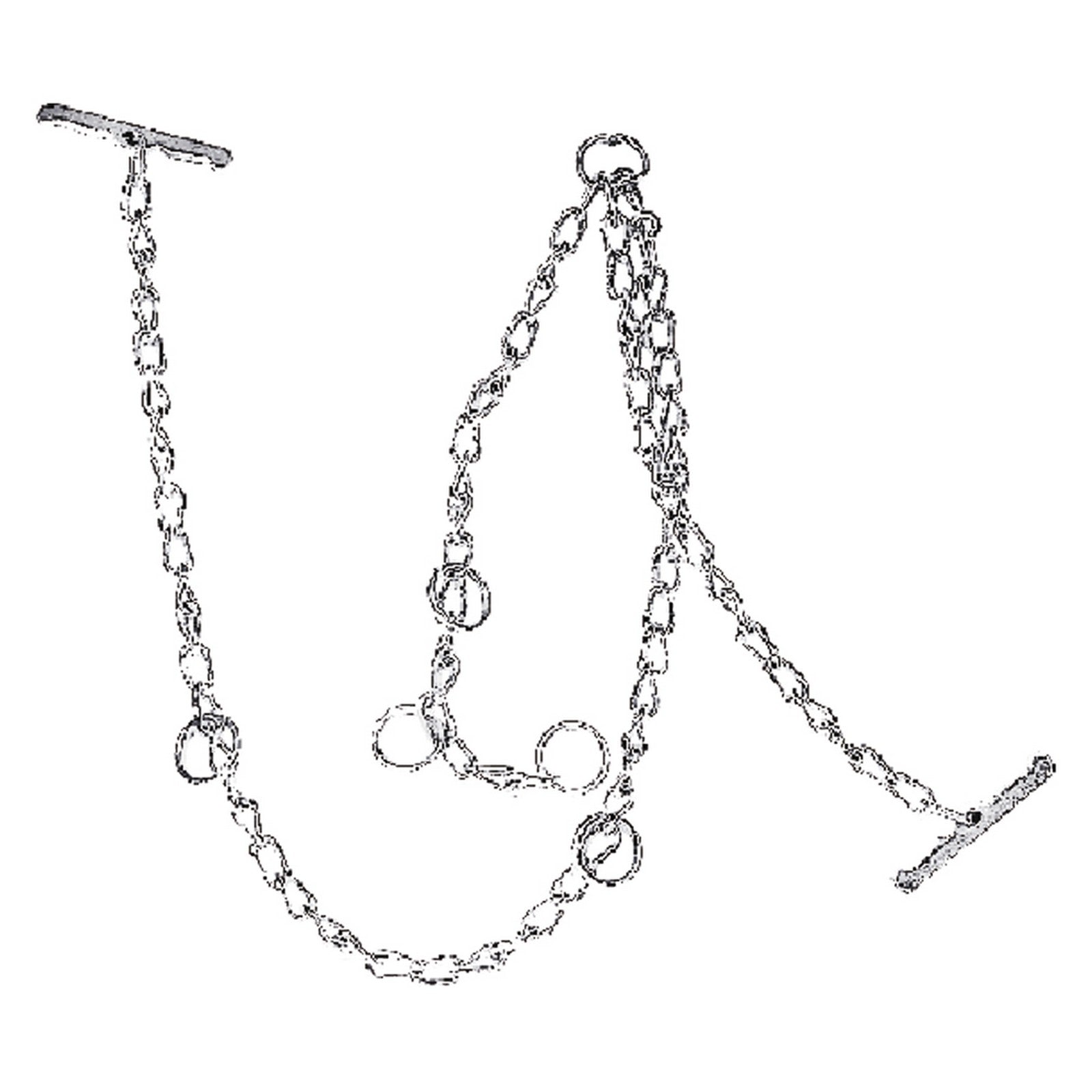 6pz legame per bovino 3 capi uguali n.19 - per vitellino cod:ferx.605208nlm