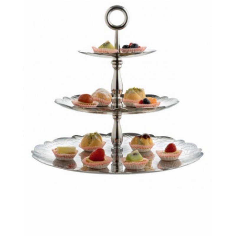 ALESSI ALZATA A 3 PIANI DRESSED BIANCO