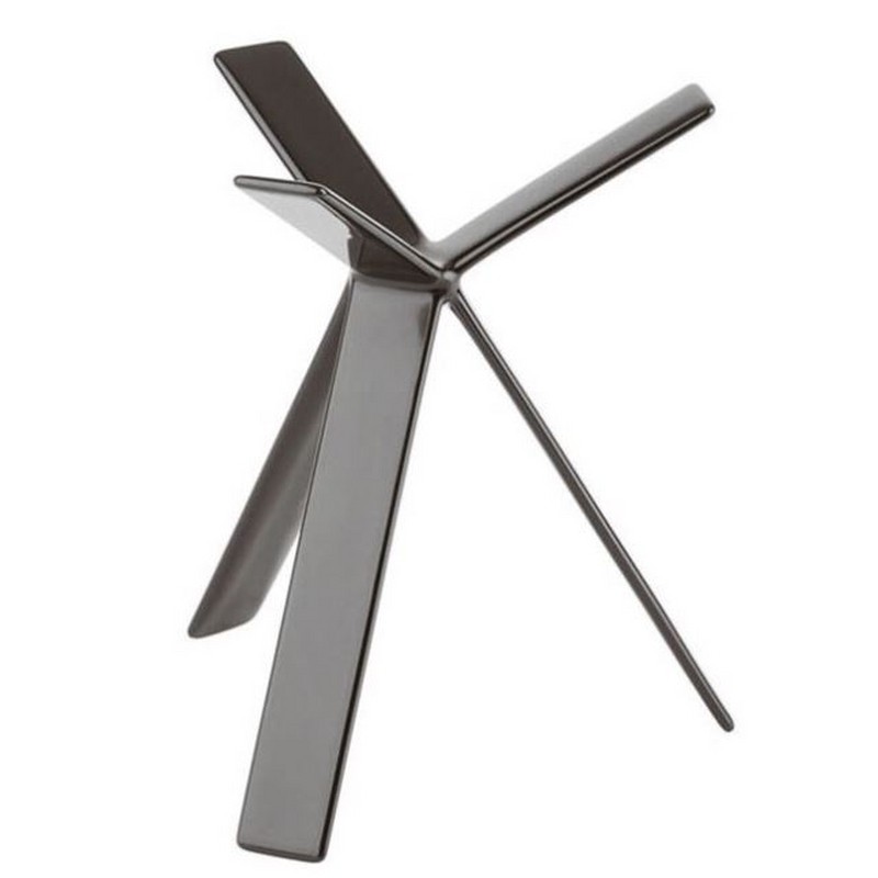 ALZATINA BUFFET H 18 CM. ACCIAIO RIVESTIMENTO ANTISCIVOLO NERO APS