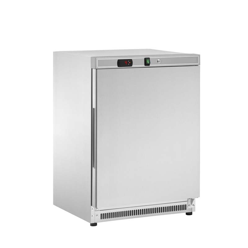 Armadio Refrigerato 140 Lt. • Refrigerazione statica. -2°/+8°C • Esterno in Acciaio Inox