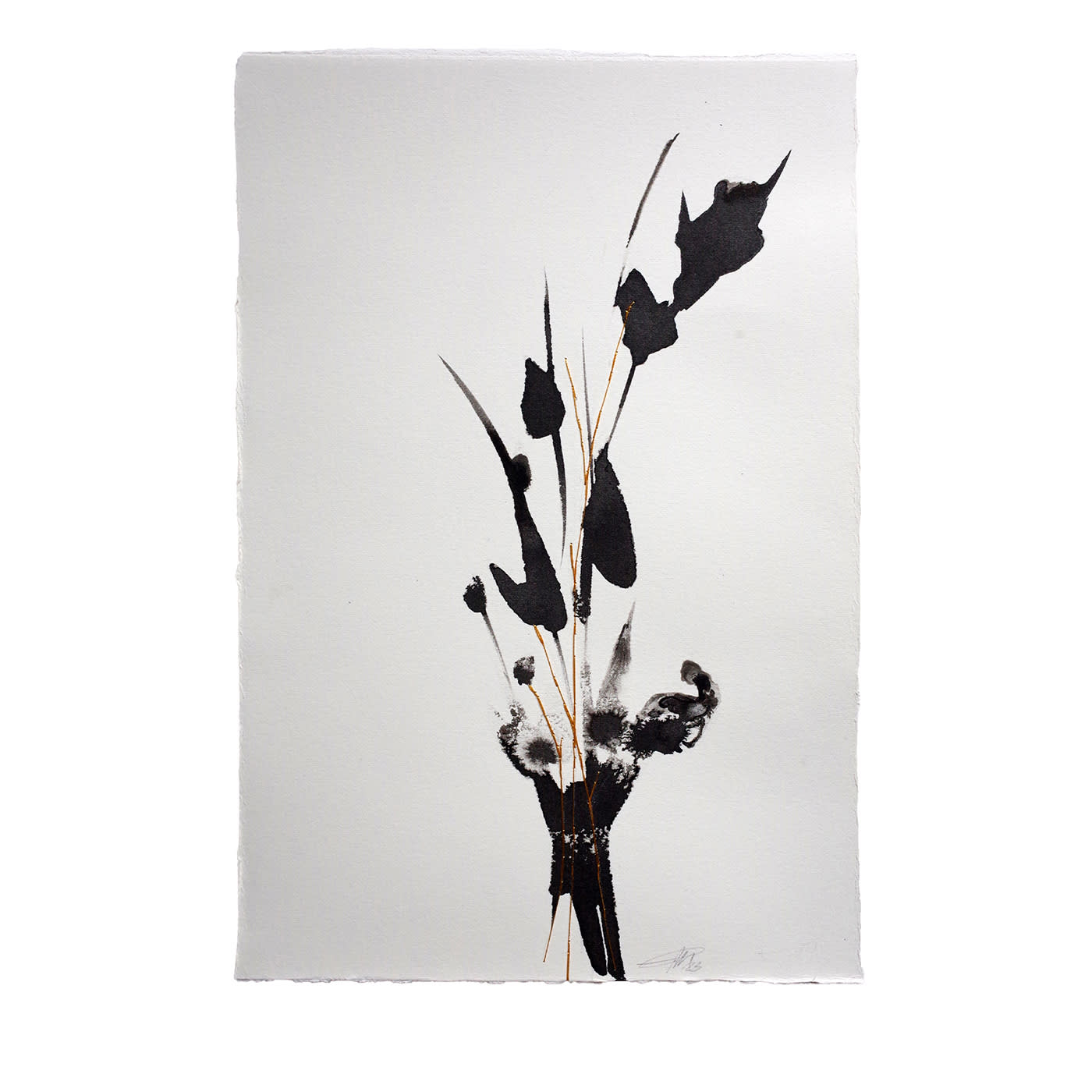 Fiori N.2 Pittura su carta