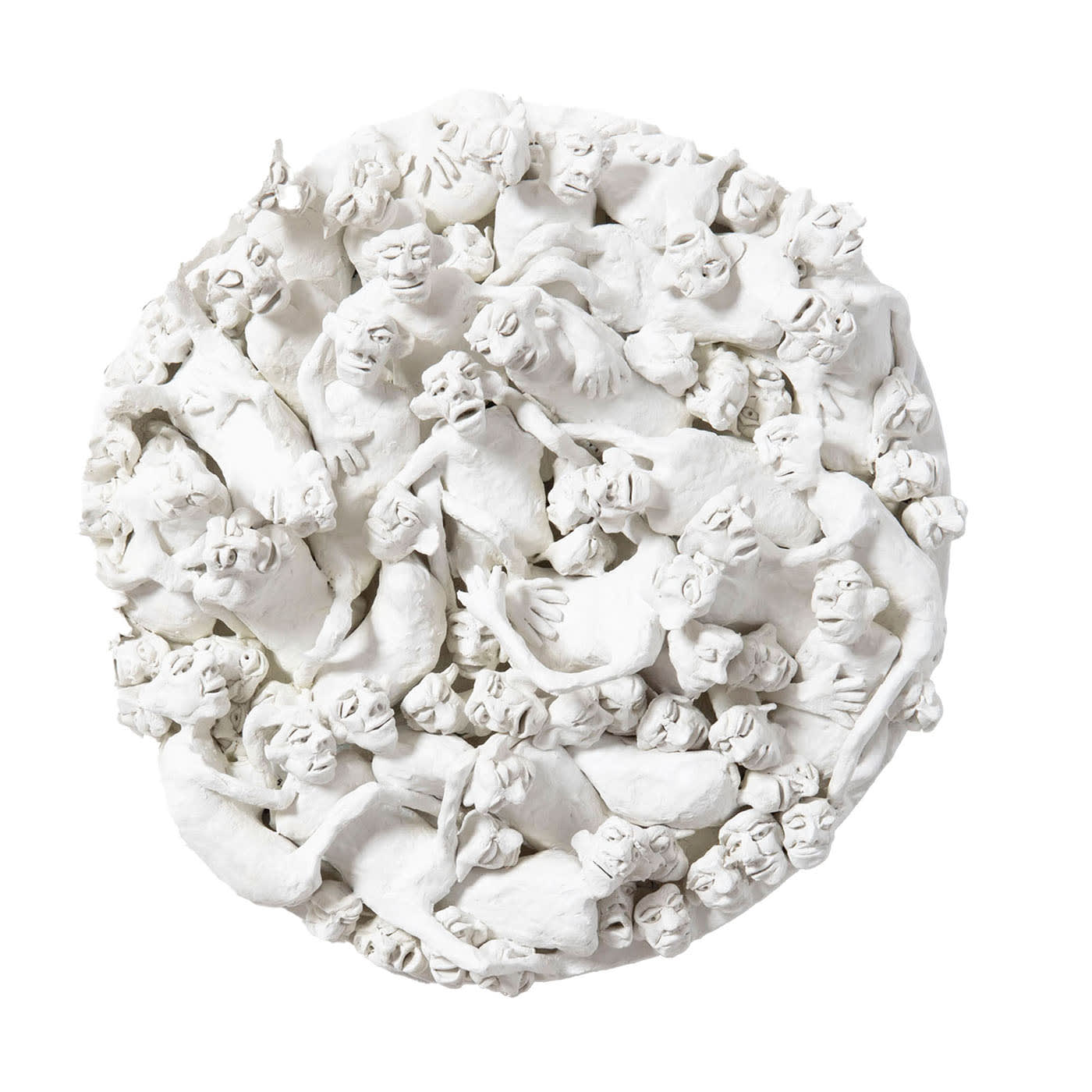 Trickynauta Sotto la luna piena Bianco Basso Rilievo