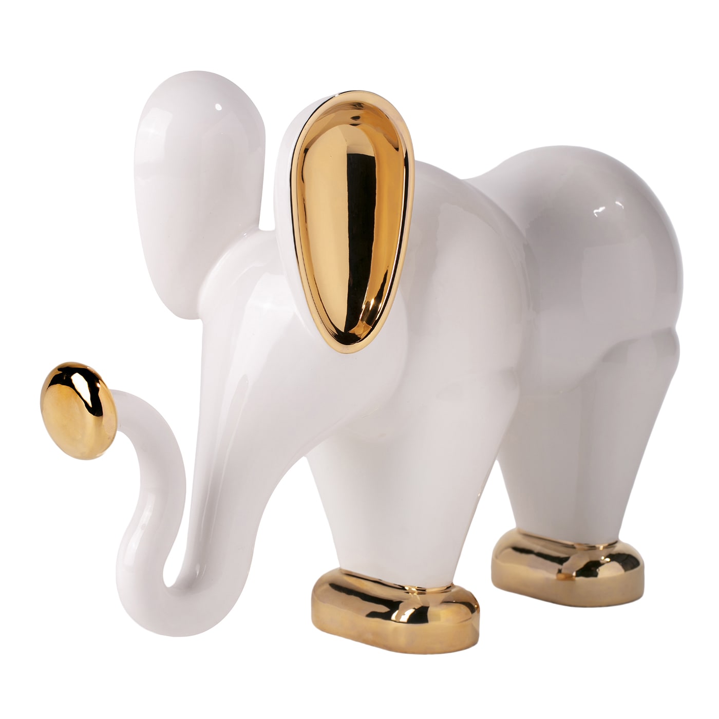 Fermalibro scultura Elio White