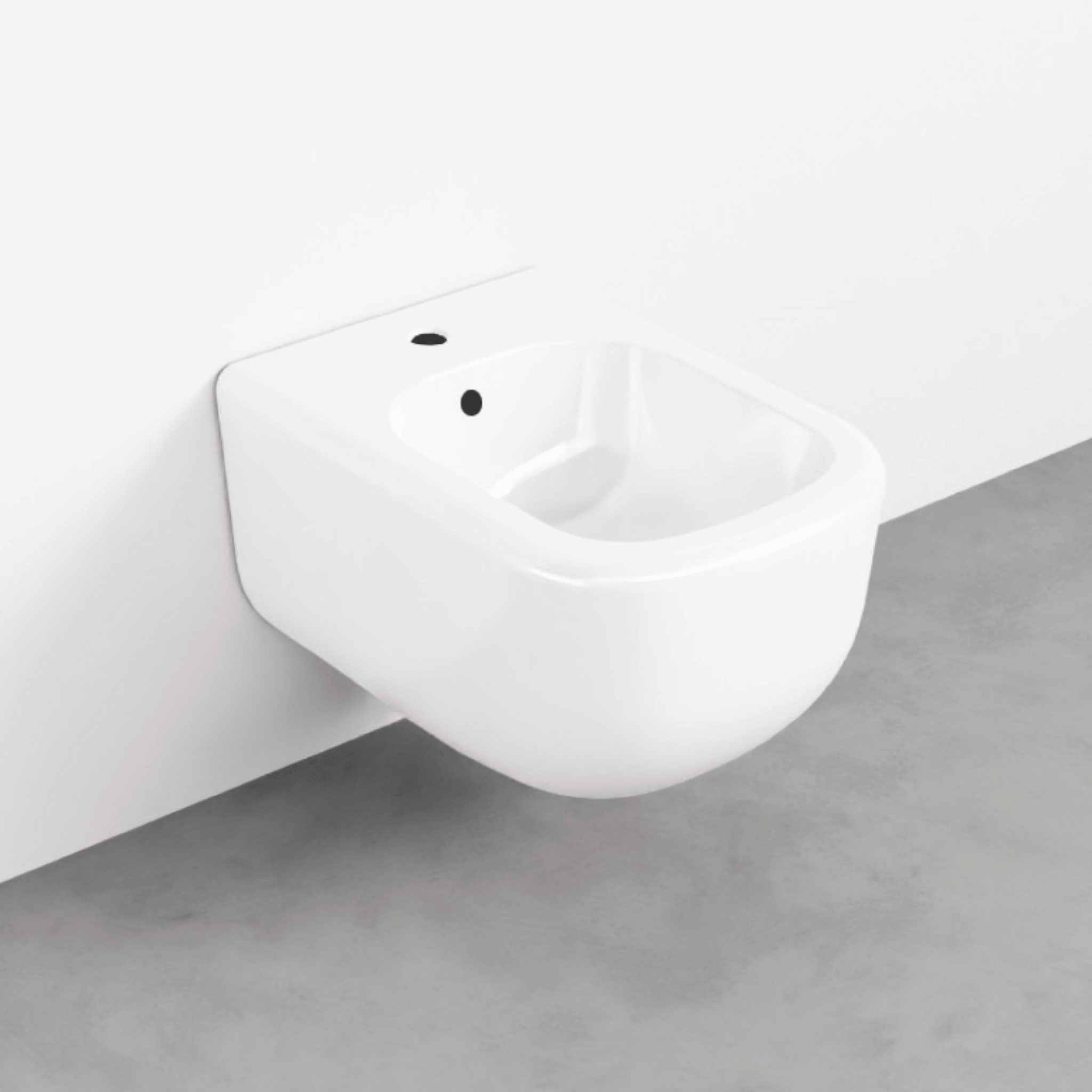 Bidet Sospeso Ceramica Cielo "Era" Bianco Lucido