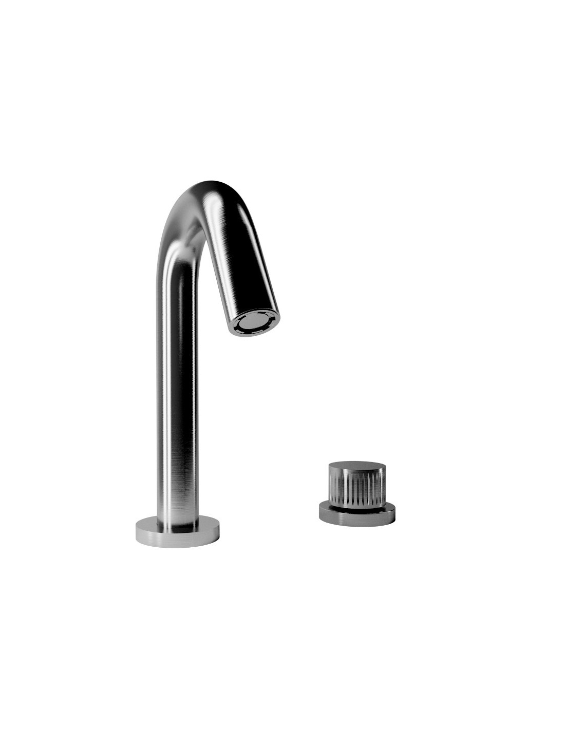 Bongio - Inox 316 Miscelatore 2 fori in acciaio spazzolato art. 70502