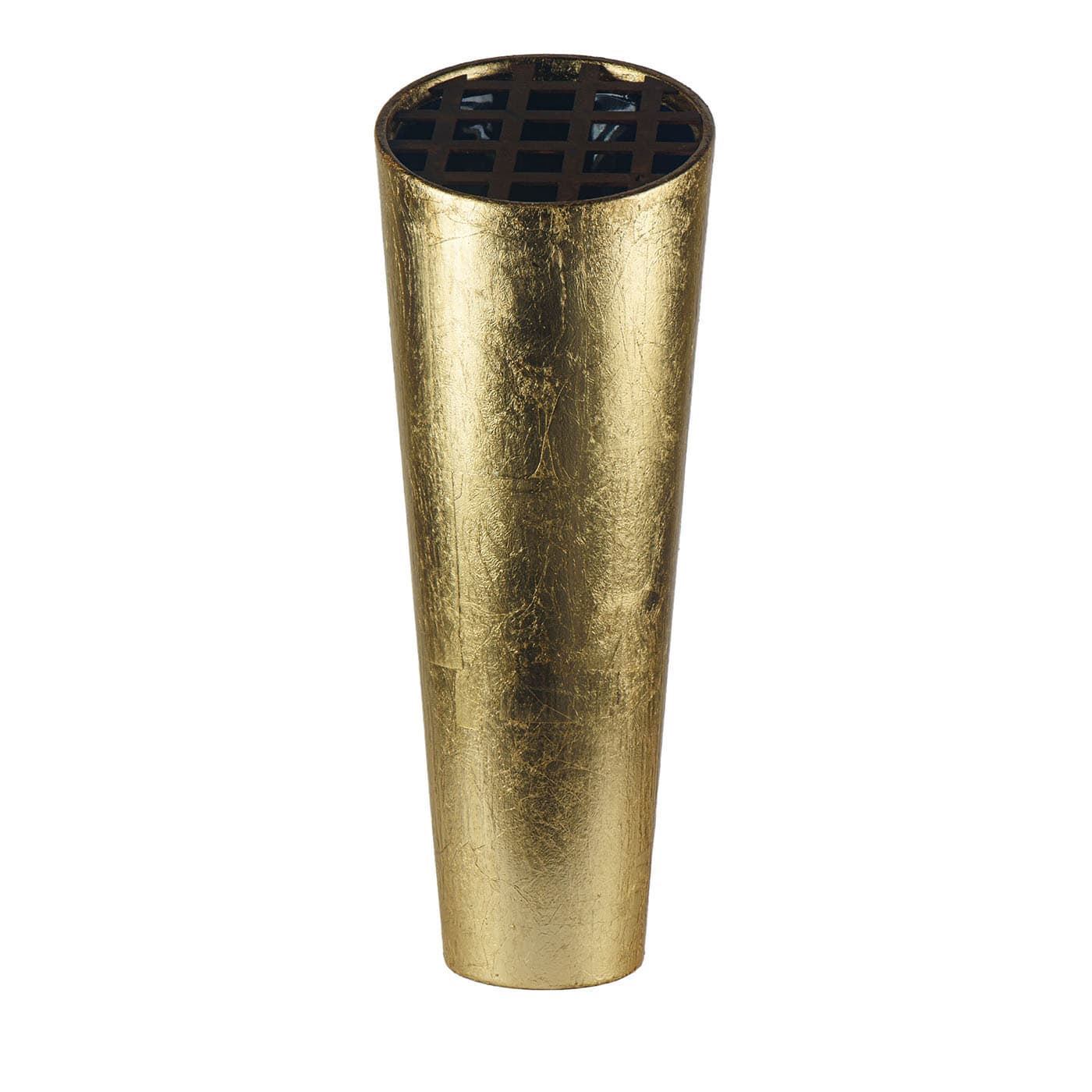 Anacleto Vaso Decorativo in foglia oro