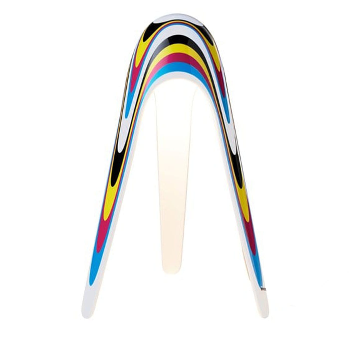 Lampada da tavolo con texture Cyborg