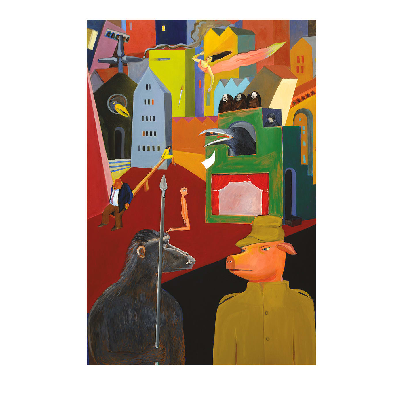 La Giustizia - Olio su tela