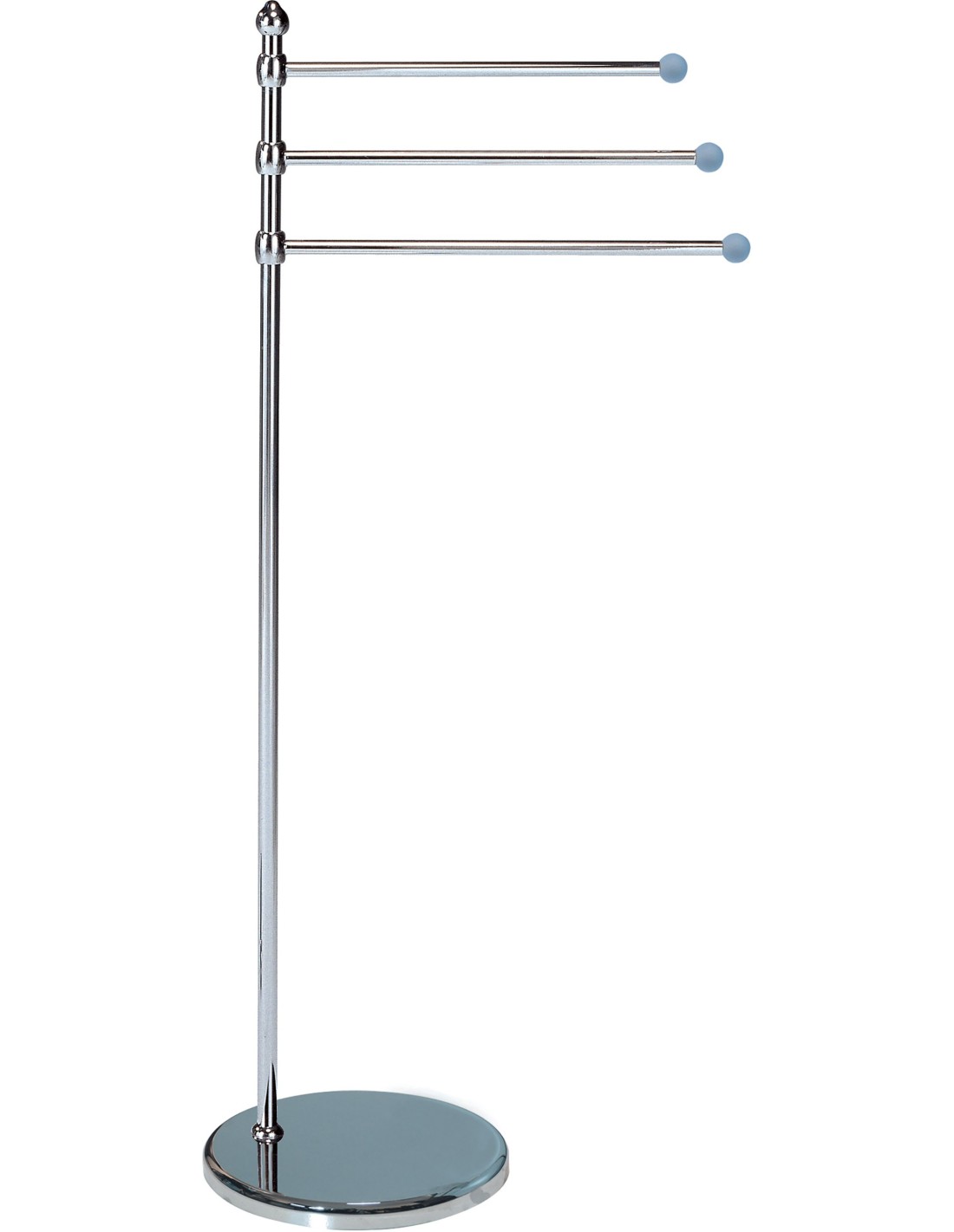 Caos Arredo Bagno Italiano - Piantana Intesa tre bracci porta salviette [sfera metallo] - P0175