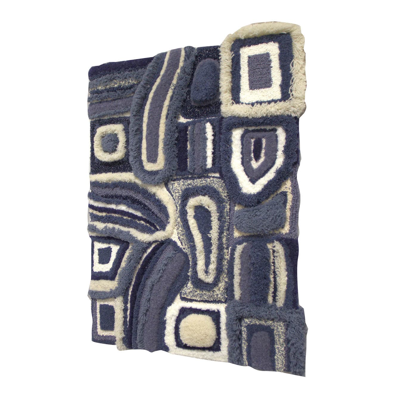 Decostruzione in arazzo blu Delft