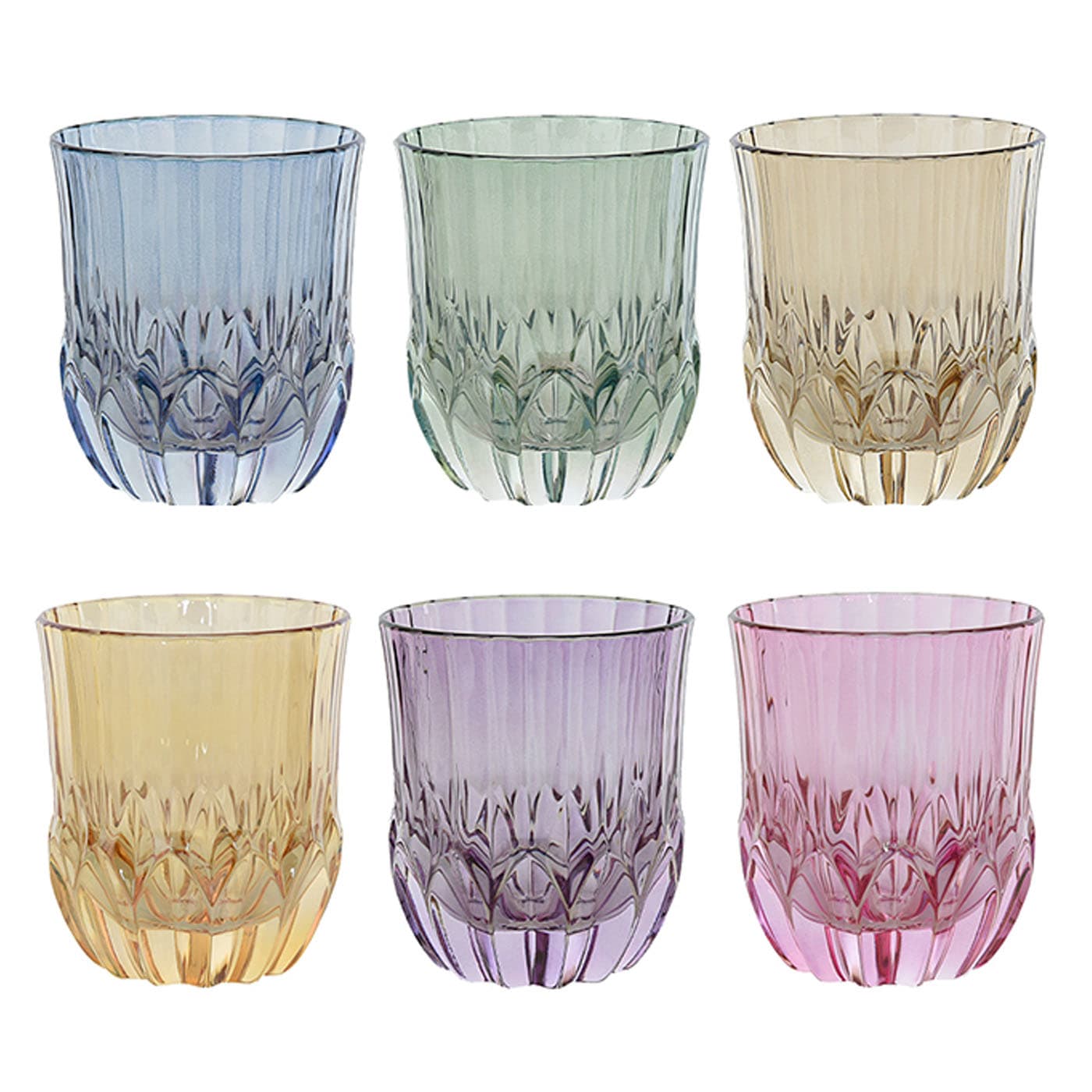 Ada 10 Set di 6 bicchieri da acqua